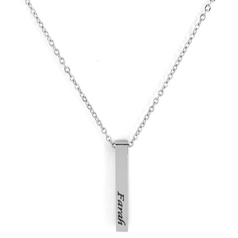 3D Personalized Engraved Name Bar | Bellaire Wholesale