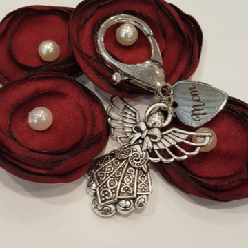 Mom Key Chain with Angel Charm | Bellaire Wholesale