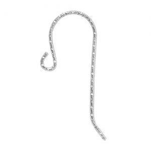 925 Diamond Cut Sheppards Hook Pair, Earwire | Bellaire Wholesale