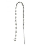 925 Diamond cut Ball Ear-Chain Pair, Earwire | Bellaire Wholesale