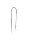 925 Box Earing Chain Pair, Earwire | Bellaire Wholesale