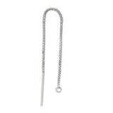 925 Box Earing Chain Pair, Earwire | Bellaire Wholesale