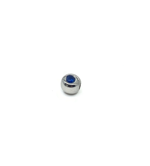 Stainless Steel Evil Eye Bead | Bellaire Wholesale