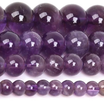 4mm Dark Amethyst Bead | Bellaire Wholesale