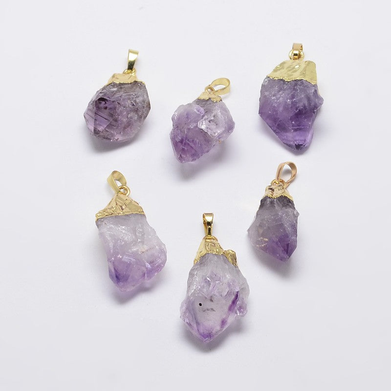 Amethyst Nugget Pendant | Bellaire Wholesale