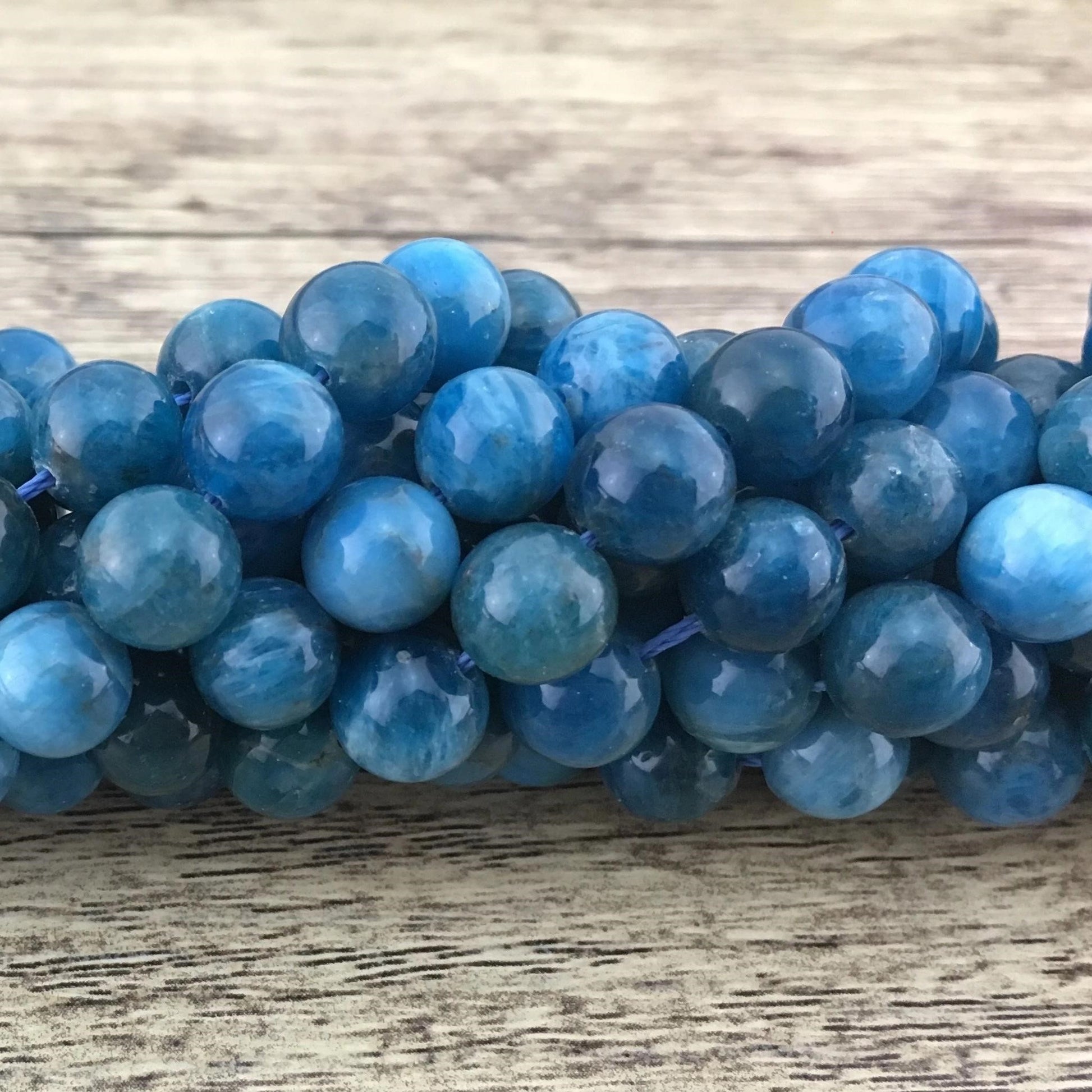 10mm Apatite Beads | Bellaire Wholesale