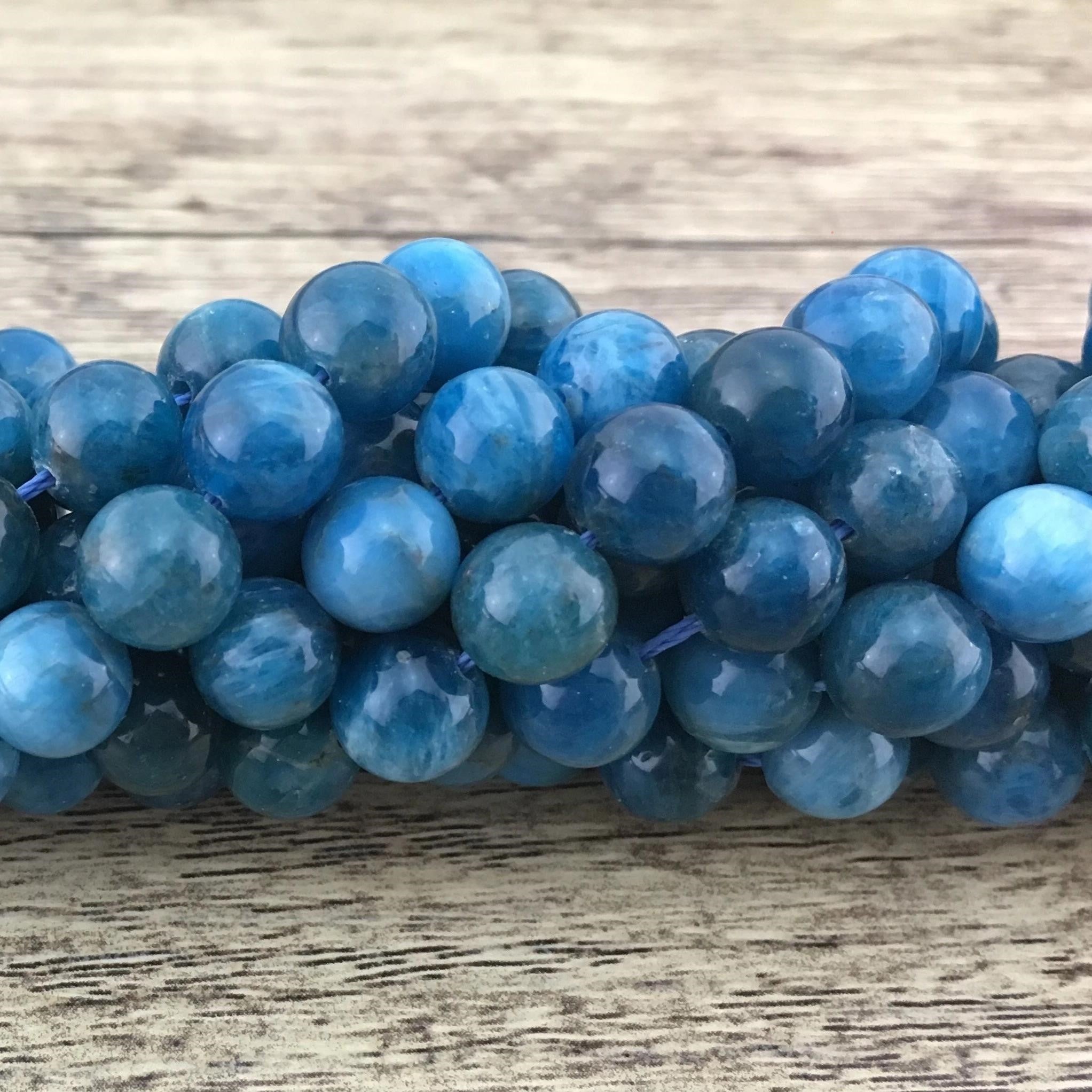 10mm Apatite Beads | Bellaire Wholesale