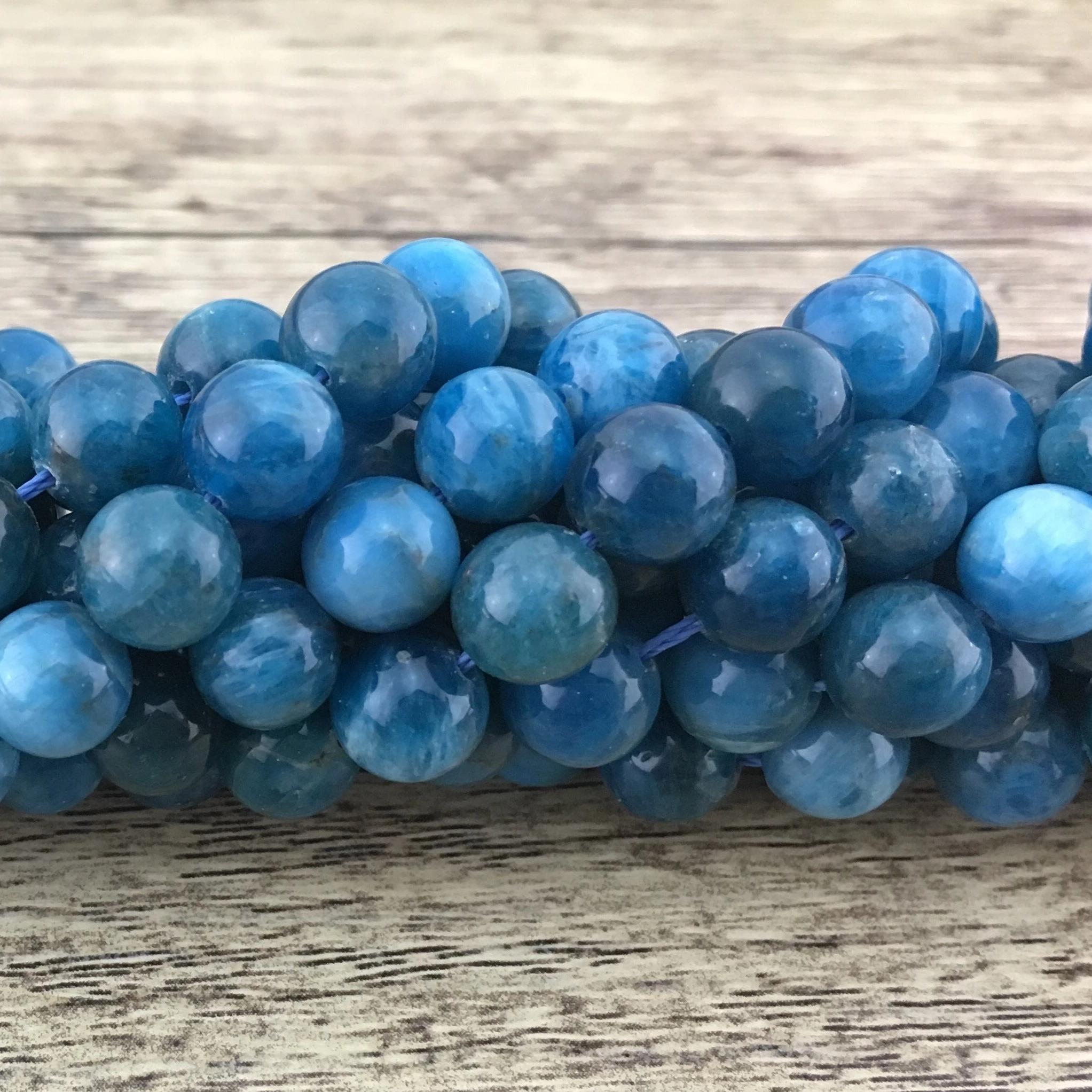 10mm Apatite Beads | Bellaire Wholesale
