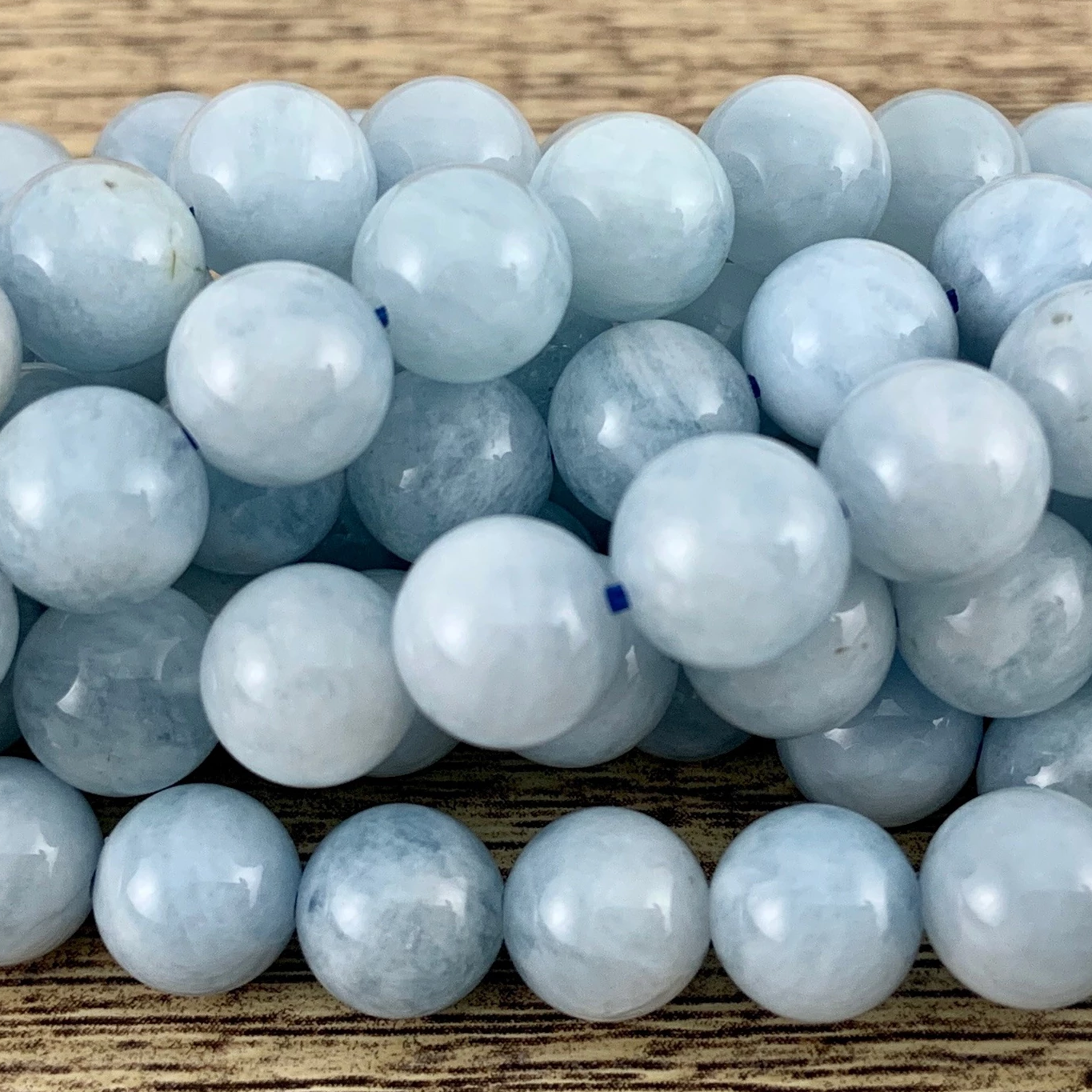 6mm Aquamarine Bead | Bellaire Wholesale