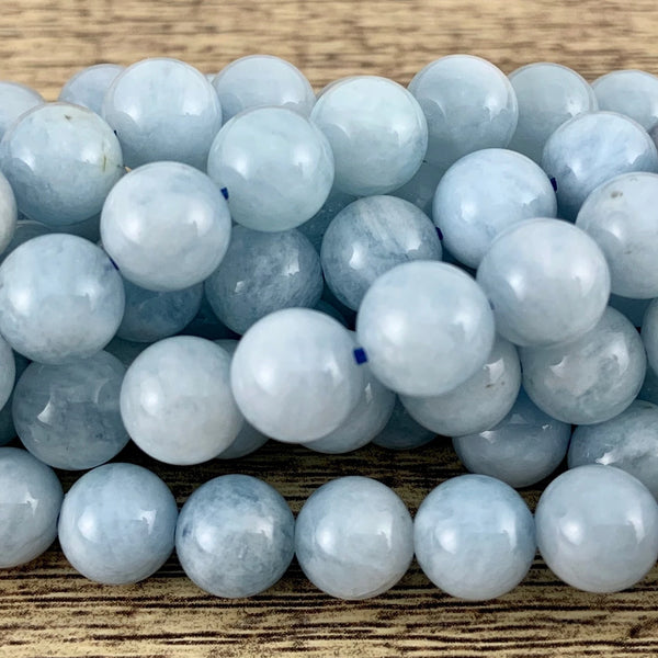 10 mm Aquamarine Bead | Bellaire Wholesale