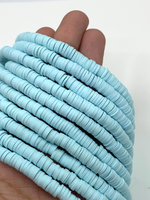 Baby Blue Heishi Disc Beads | Bellaire Wholesale