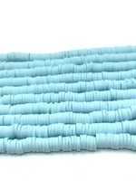 Baby Blue Heishi Disc Beads | Bellaire Wholesale