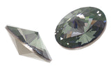 12mm Swarovski Rivoli Stones, Black Diamond | Bellaire Wholesale