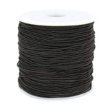 Elastic Cord 0.8mm Thick, 15 meter Roll, Black | Bellaire Wholesale