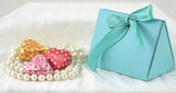 Truffle Candy Box, Aqua Blue. Pack of 20 | Bellaire Wholesale