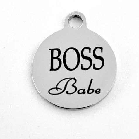 Boss Babe Personalized Charm | Bellaire Wholesale