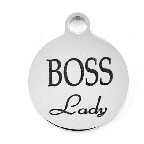 Boss Lady Personalized Charm | Bellaire Wholesale