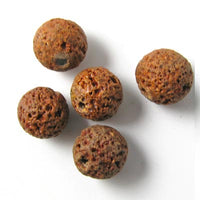 4mm Brown Lava Bead | Bellaire Wholesale