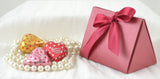 Truffle Candy Box, Burgundy, Pack of 20 | Bellaire Wholesale