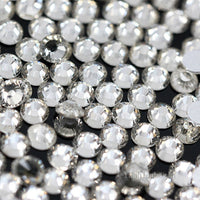 Sparkly  Flatback Crystal SS30, Clear | Bellaire Wholesale