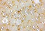 8mm Pearl Flat Back | Bellaire Wholesale