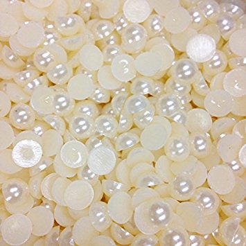 4mm Pearl Flat Back | Bellaire Wholesale