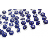 Dark Blue Sterling Silver Evil Eye Charm | Bellaire Wholesale