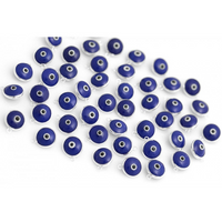 Dark Blue Sterling Silver Evil Eye Charm | Bellaire Wholesale