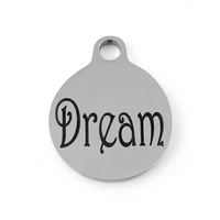 Dream Round Personalized Charm | Bellaire Wholesale