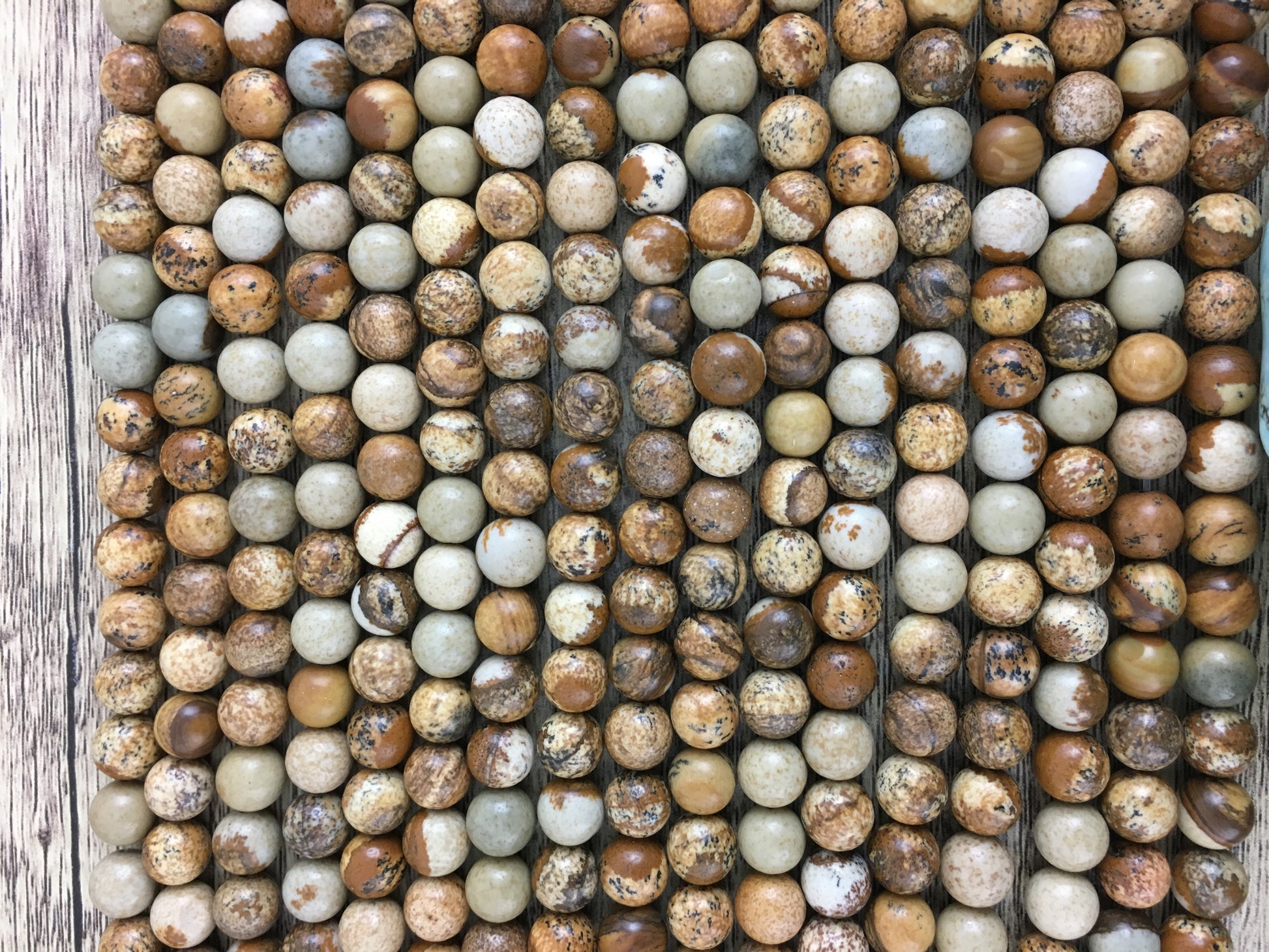 8mm Jasper Bead | Bellaire Wholesale