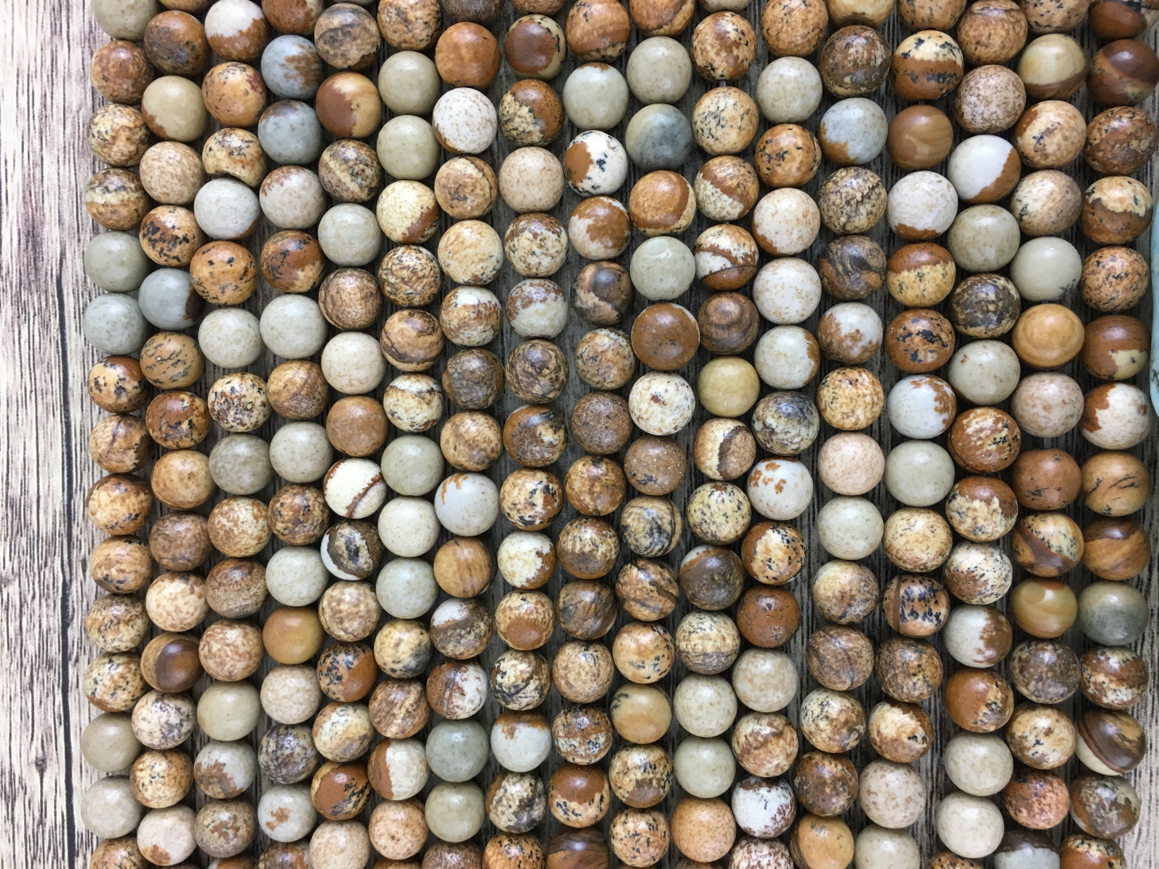 8mm Jasper Bead | Bellaire Wholesale