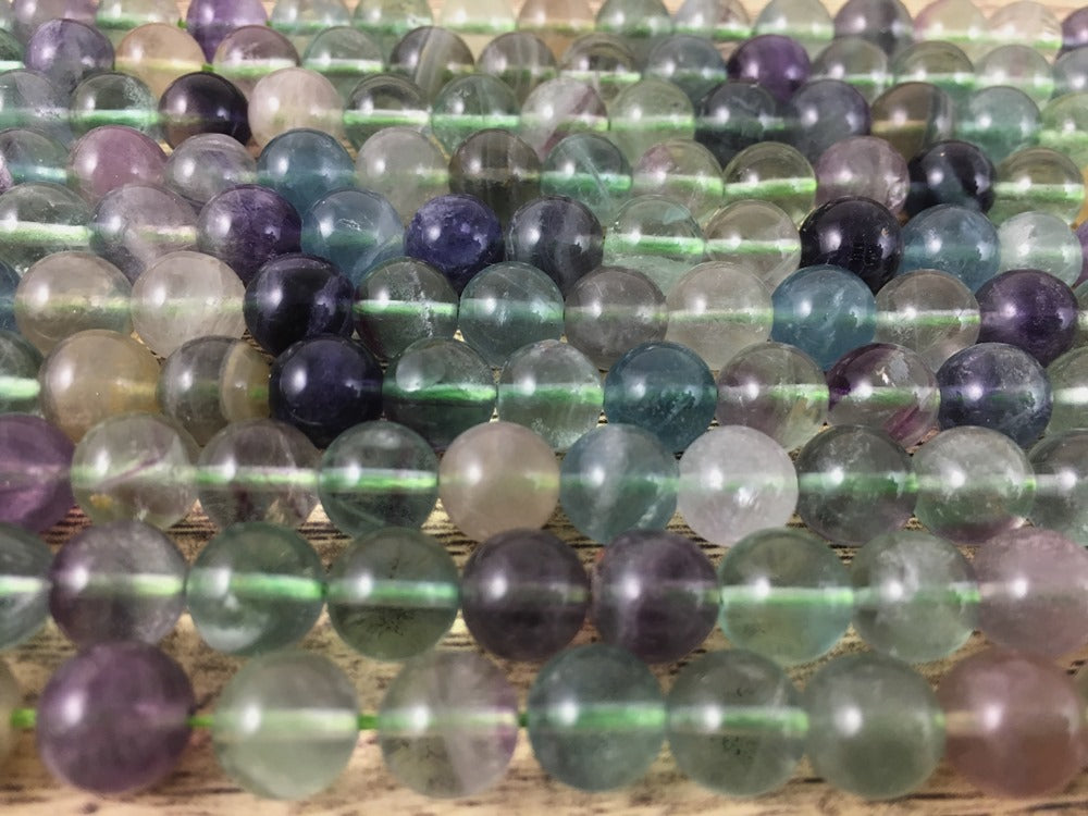 10mm Flourite Bead | Bellaire Wholesale