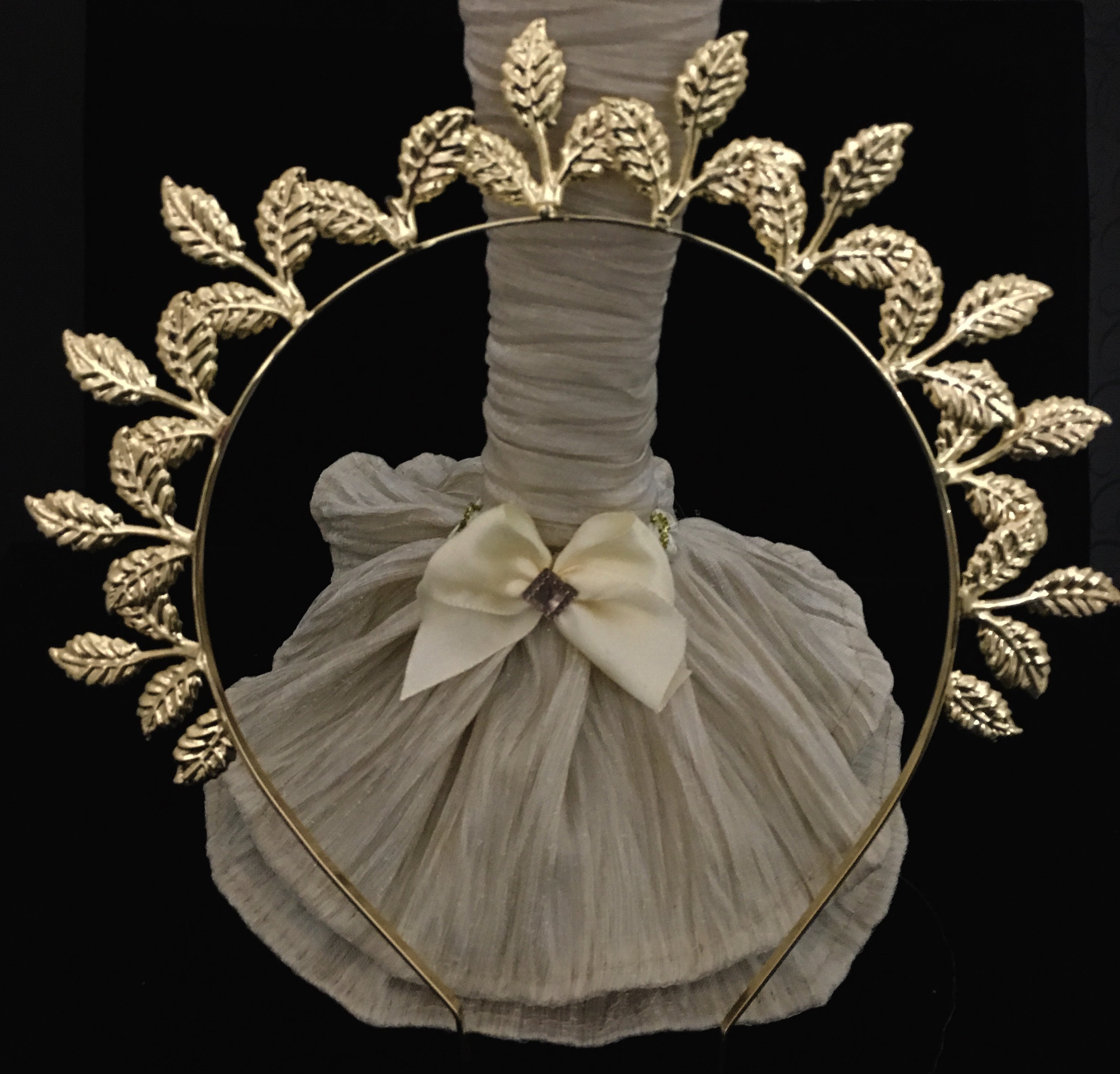 Hair Accessories, Gold Leaf Tiara Headband | Bellaire Wholesale