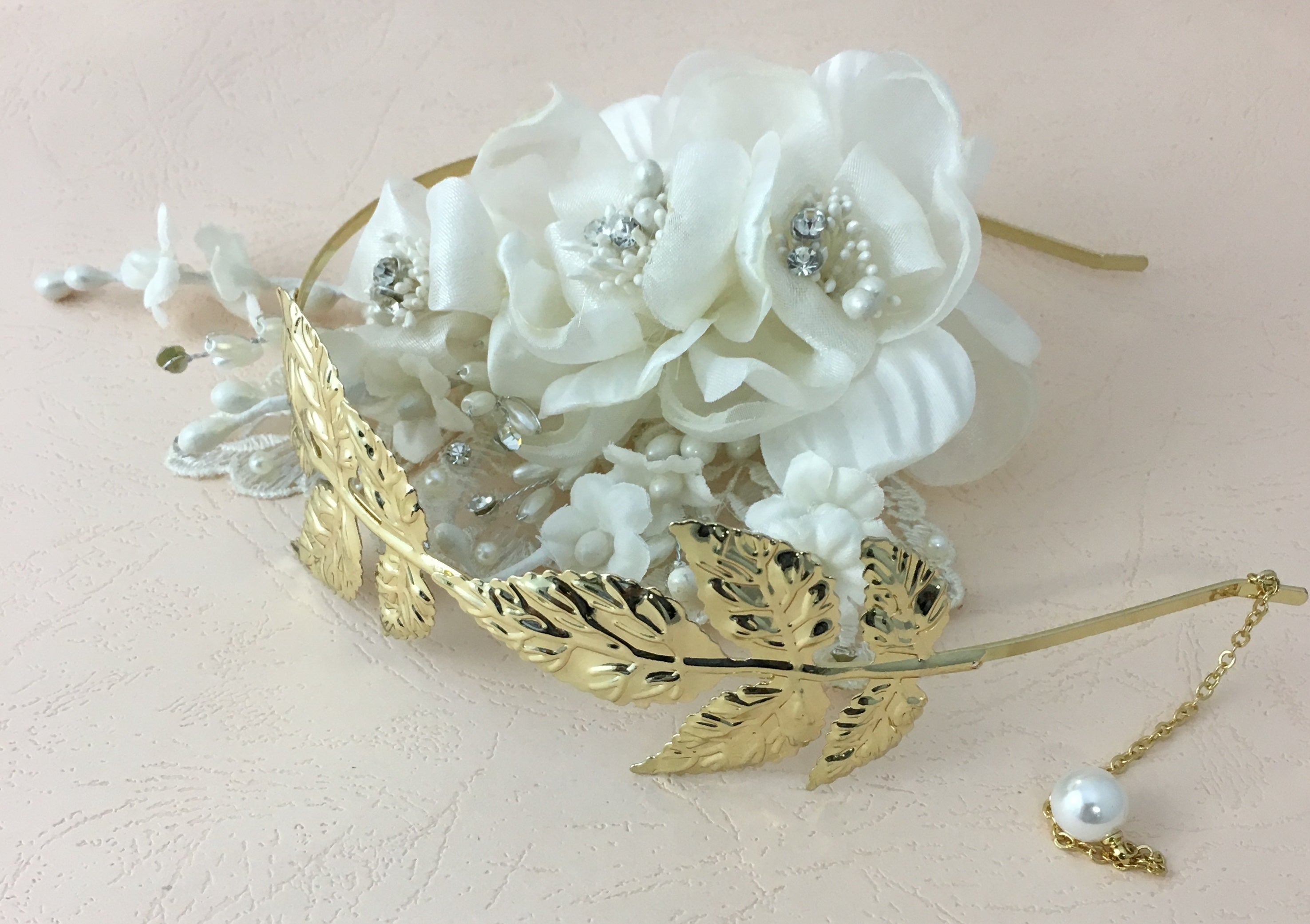Hair Accessories, Gold Leaf Headband | Bellaire Wholesale