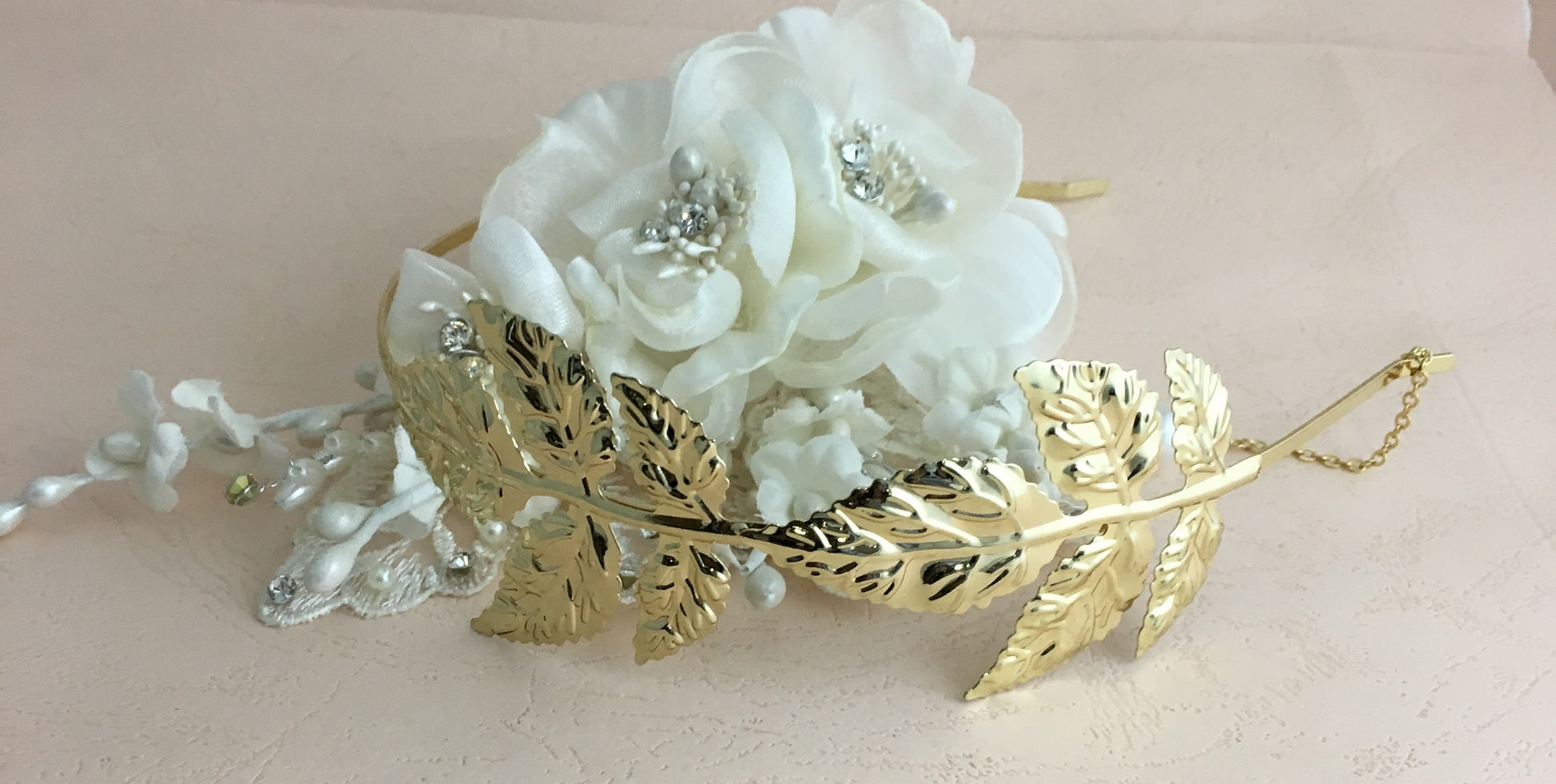 Hair Accessories, Gold Leaf Headband | Bellaire Wholesale