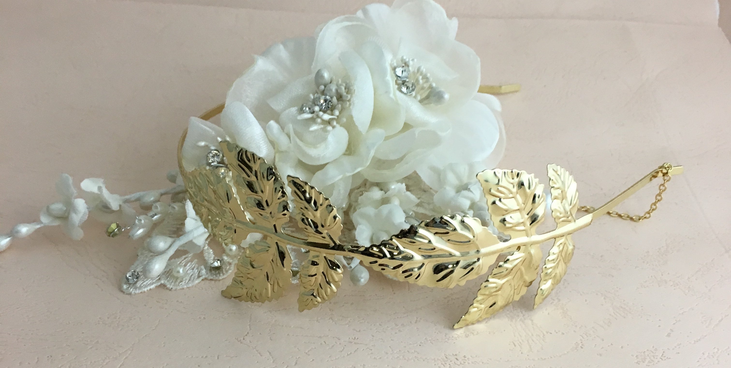 Hair Accessories, Gold Leaf Headband | Bellaire Wholesale