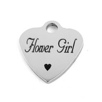 Flower Girl Gift Customized Charm | Bellaire Wholesale