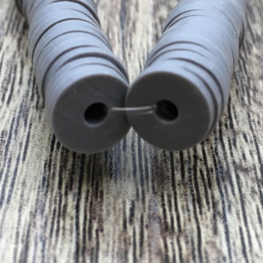 Grey Heishi Beads | Bellaire Wholesale