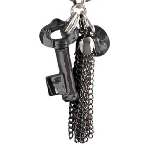 Tassel Chain ( 2 sets), 35mm Gunmetal Chain Tassel | Bellaire Wholesale