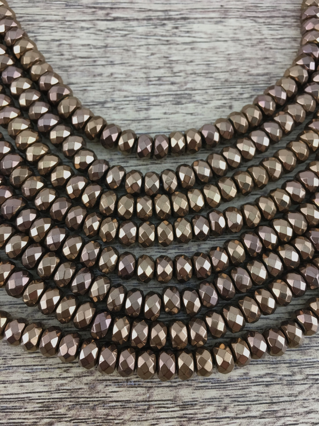 Donut Shaped Bronze Hematite Bead | Bellaire Wholesale