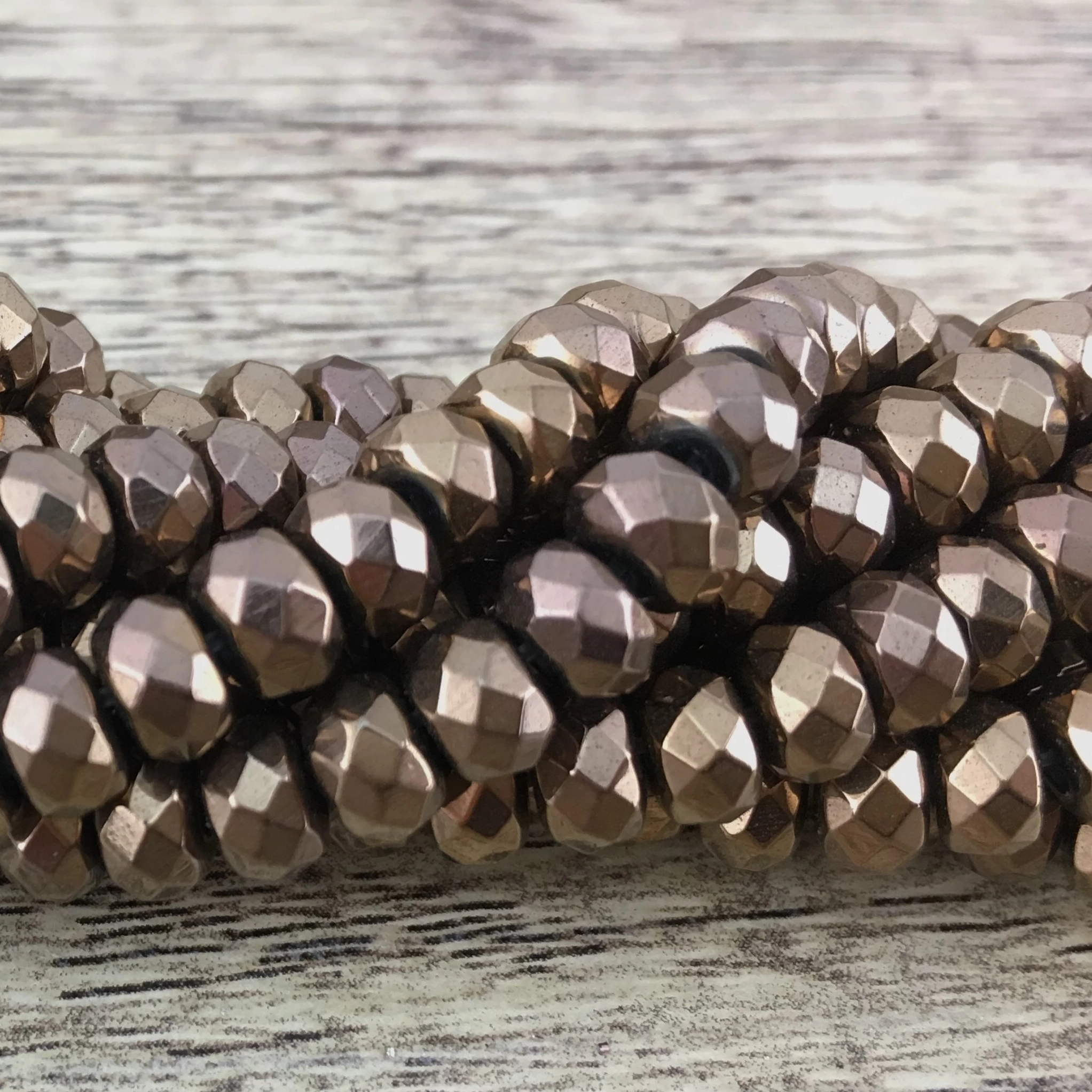 Donut Shaped Bronze Hematite Bead | Bellaire Wholesale