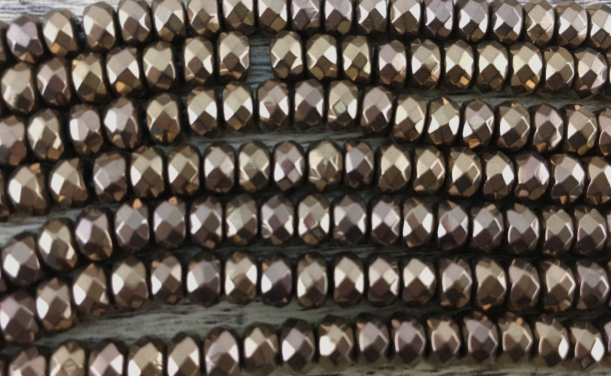 Donut Shaped Bronze Hematite Bead | Bellaire Wholesale