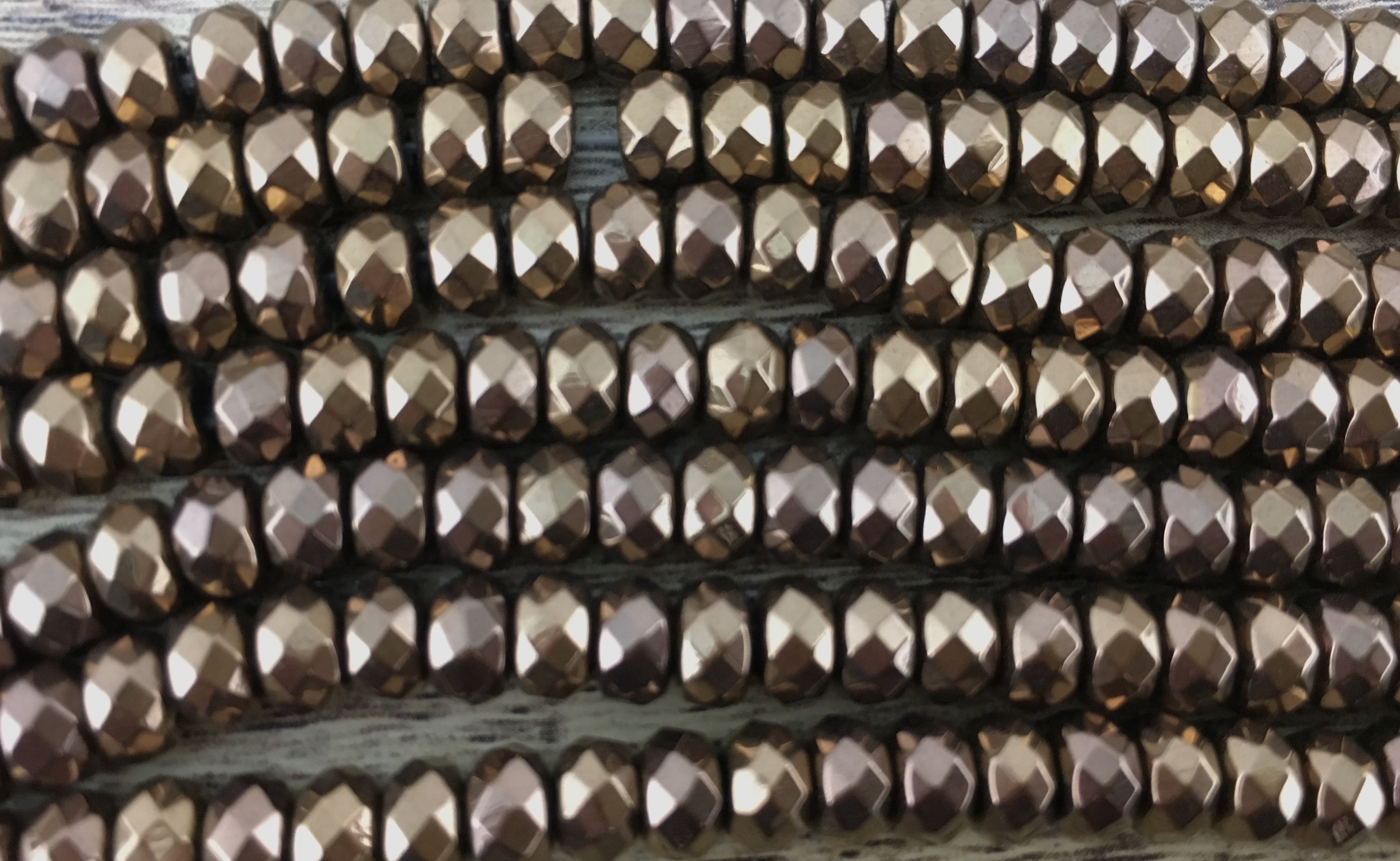 Donut Shaped Bronze Hematite Bead | Bellaire Wholesale