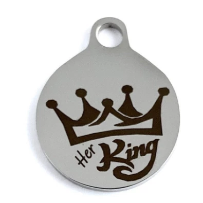 Her king Custom Charms | Bellaire Wholesale