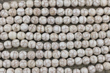 12mm Beige Howlite Bead | Bellaire Wholesale