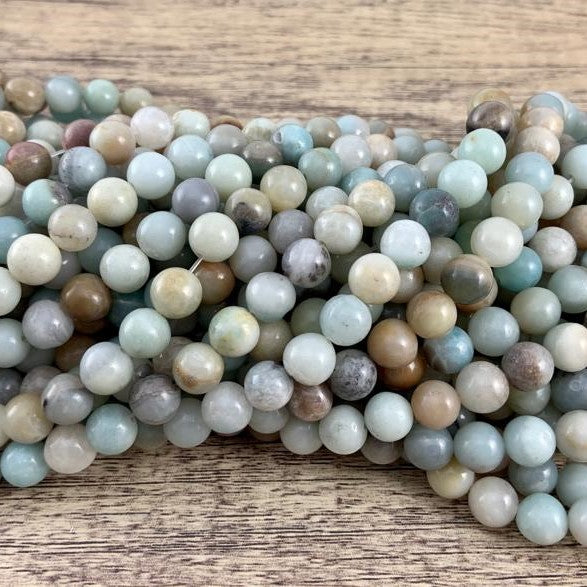 12mm Amazonite Bead | Bellaire Wholesale