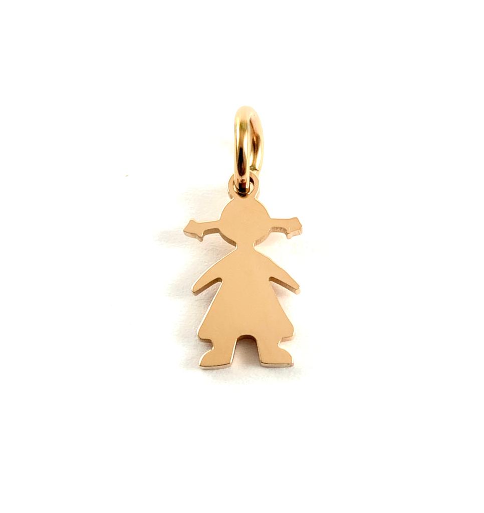 Boy and Girl Stainless Steel Charm, Boy Charm, Girl Charm, | Bellaire Wholesale