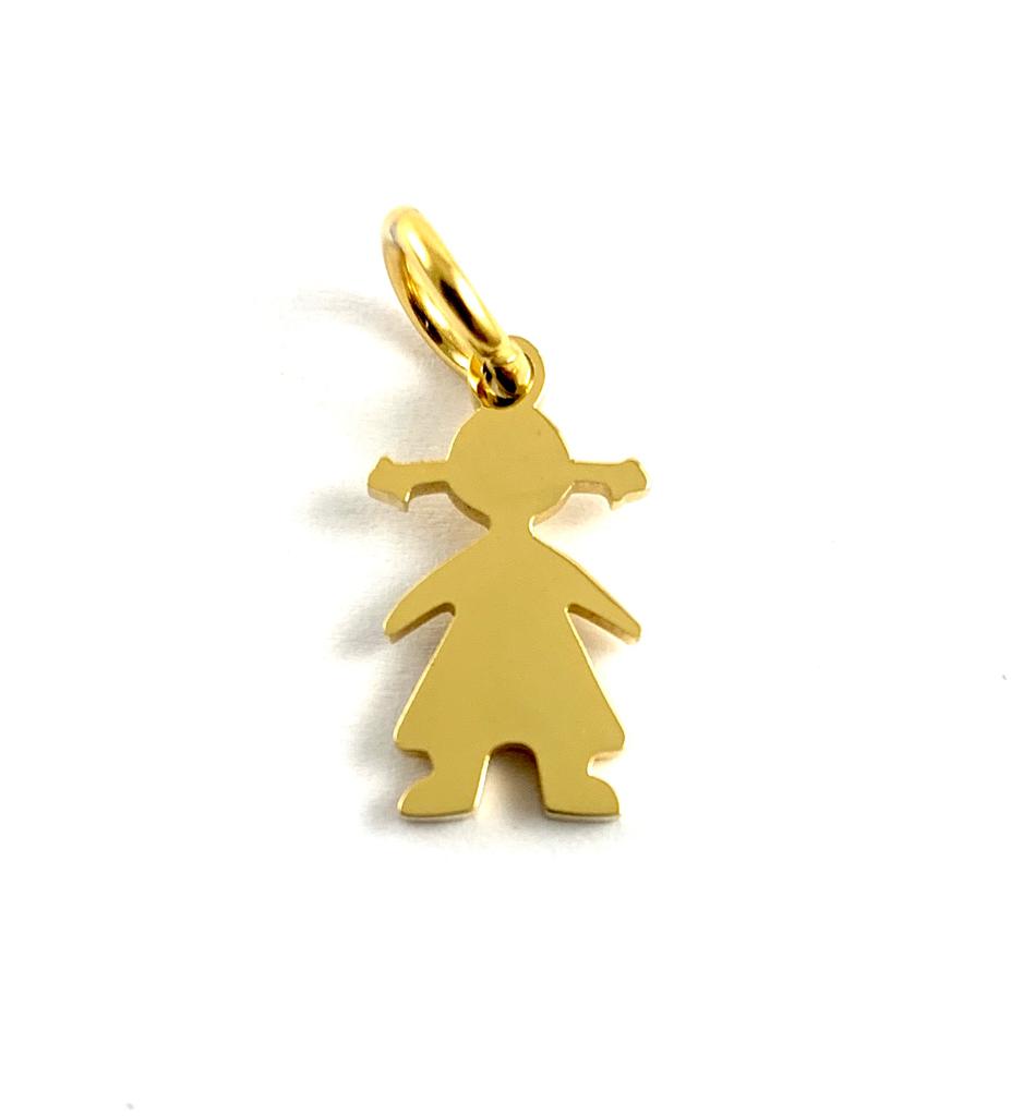 Boy and Girl Stainless Steel Charm, Boy Charm, Girl Charm, | Bellaire Wholesale