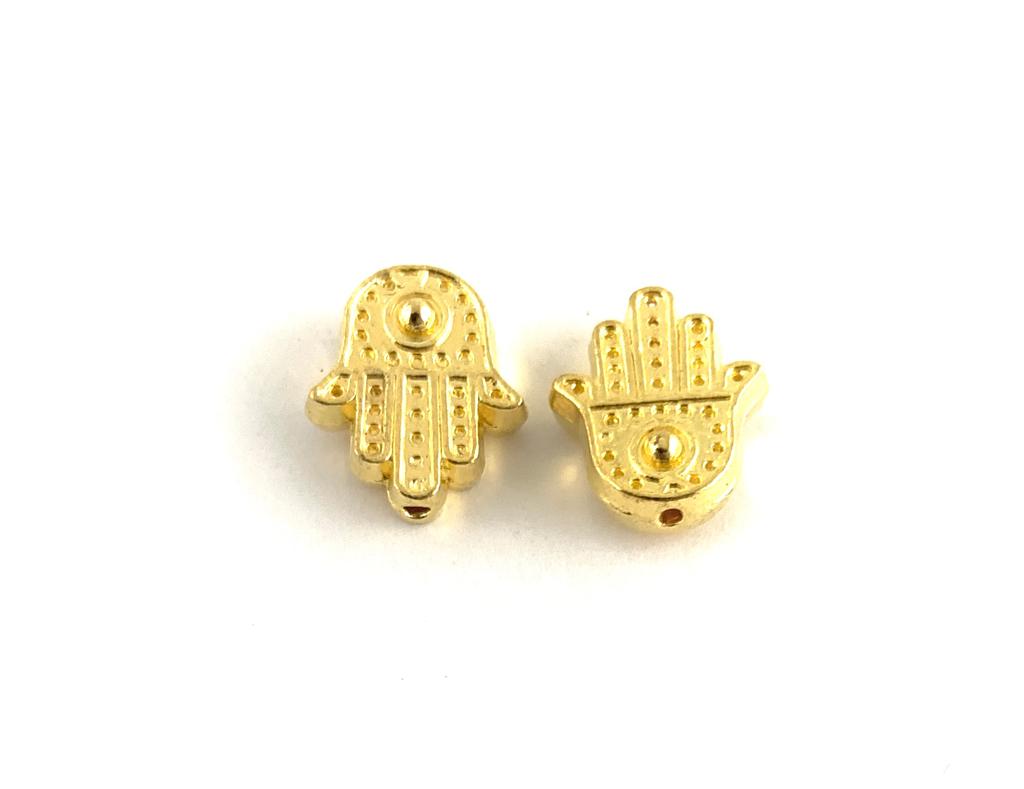 Hamsa Hand Beads, Religious beads, Hamsa, 24 Pc | Bellaire Wholesale