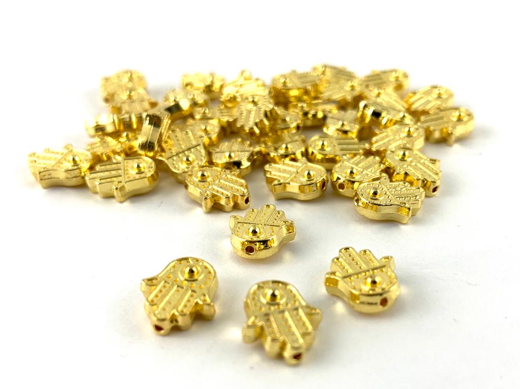 Hamsa Hand Beads, Religious beads, Hamsa, 24 Pc | Bellaire Wholesale